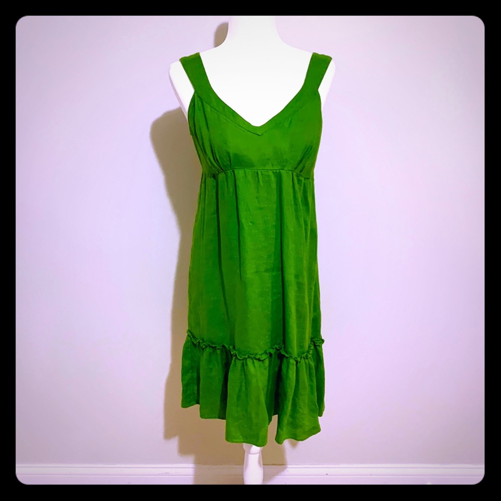 Green dress